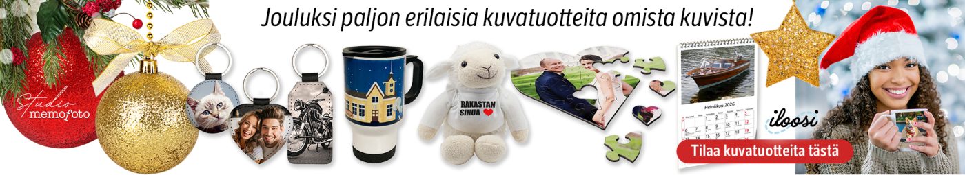 Tilaa kuvatuotteita